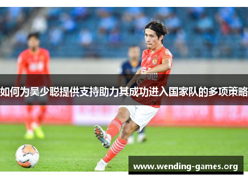 如何为吴少聪提供支持助力其成功进入国家队的多项策略